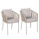 Chaise de jardin MCW-N41 (lot de 2) 1