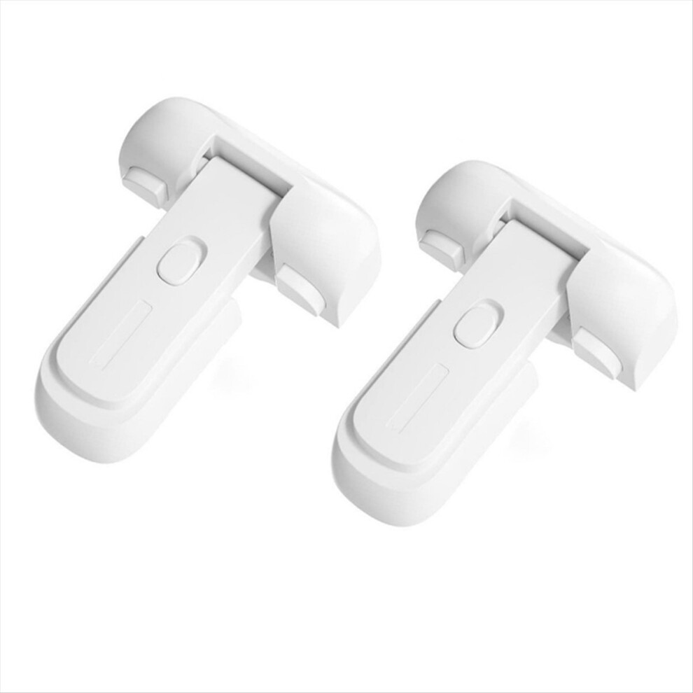 2Pcs Safe Fridge Lock, Child Proof Refrigerator Fr 4854180814850