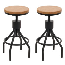 Tabouret de bar MCW-N17 (lot de 2)