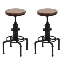 Tabouret de bar MCW-N23 (lot de 2)