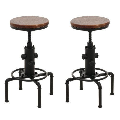 Tabouret de bar MCW-N23 (lot de 2)