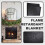 Fireproof Hearth Rugs Flame Retardant Blanket for 8