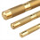 3Pcs 61360 Knurled Brass Drift Punch Set,Hand Tool 4