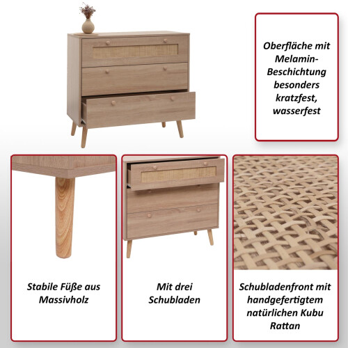 Commode à tiroirs MCW-M39 2