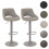 Lot de 2 tabourets de bar MCW-N64 10