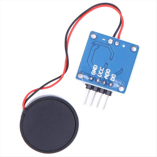 2PCS Piezoelectric Vibration Tapping Sensor Module 1