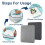 Easy Mat (12 X 12inch), Protective Resistants for 4