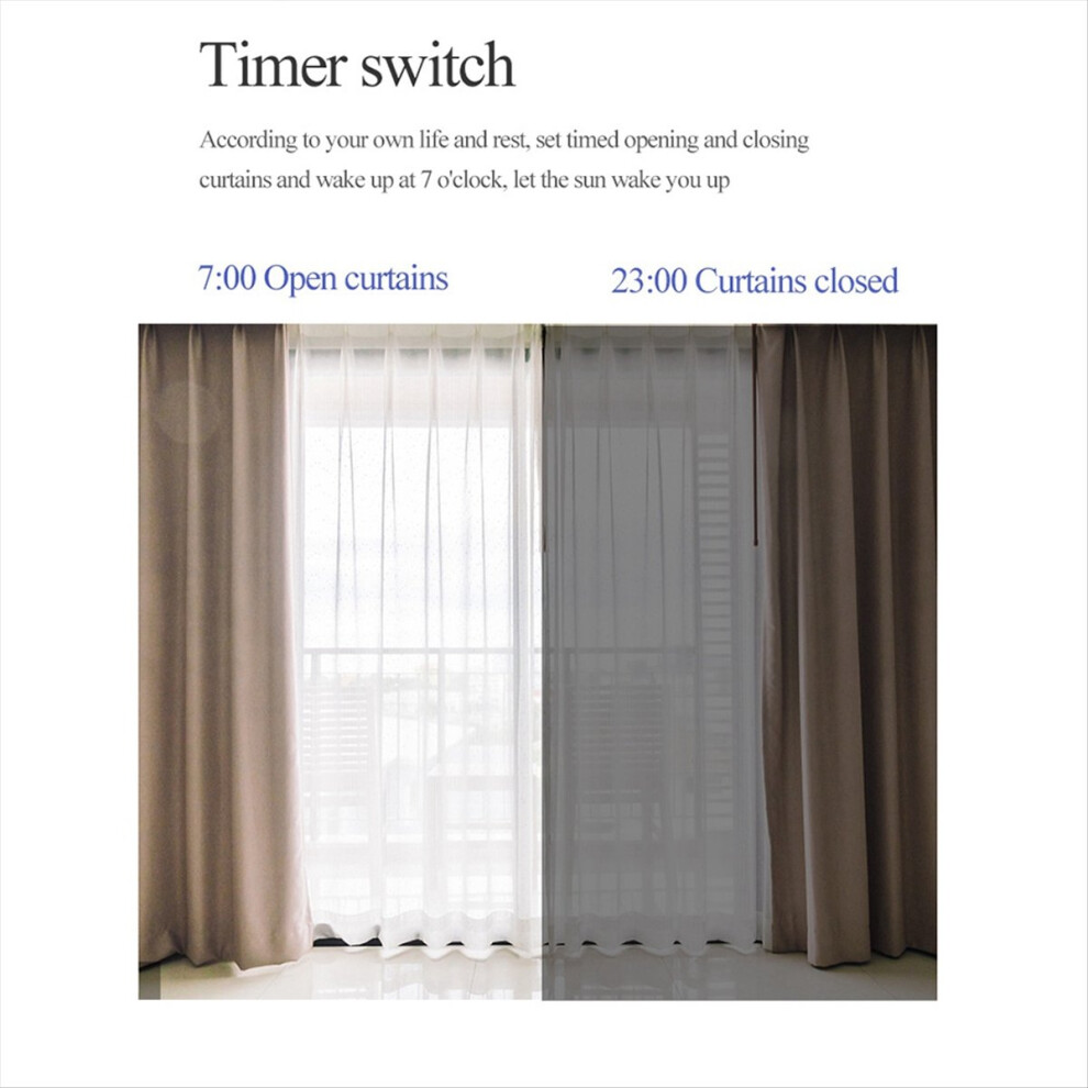 Tuya Smart Wifi Curtains Robot Roman Rod Track/T/U 4854180817165