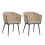 Chaise de jardin MCW-N38 (lot de 2) 1