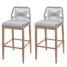 Tabouret de bar MCW-O21 (lot de 2)