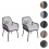 Chaise de jardin MCW-O12 (lot de 2) 11