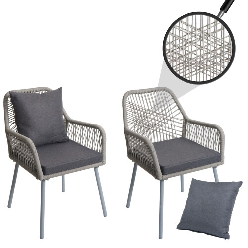 Chaise de jardin MCW-O12 (lot de 2) 1