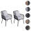 Chaise de jardin MCW-O12 (lot de 2) 11