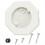 Octagon Siding Mounting Kit, 8141 Vertical Lamps P 1