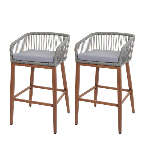 Tabouret de bar MCW-O22 (lot de 2)