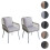 Chaise de jardin MCW-O12 (lot de 2) 8