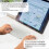 10 Inch Bluetooth Keyboard Rechargeable Ultra-Slim 3