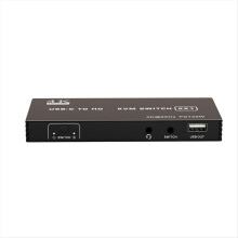 4K HD KVM Switch 2in 1 Out, 2.1 60Hz for 2 Compute