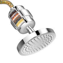 72020 Shower Head and 15 Stage Filter, Hard Water Softener Remove Chlorine