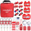 56 Pcs Lockout Tagout Kit Safety Electrical with C 1