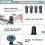 Angle Air Die Grinder, 90 Degree Heavy Duty 20,000 4