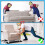Pack of 2 Large Pull Cord Sliders, Furniture Glide 3