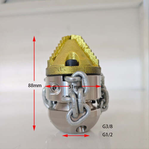 70L Rotating Blasting Nozzle High Pressure Pipelin 2