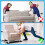2 Pcs Large Appliance Slider with Pull Strap,Pull 3