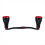 Fishing Reel Handle Aluminum Alloy Double Rocker E 1