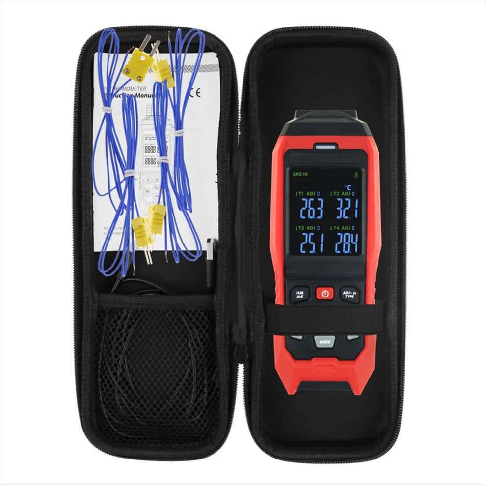 Kopinma Thermocouple Thermometer 4 Channels Data Logger K