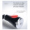 Fishing Reel Handle Aluminum Alloy Double Rocker E 7