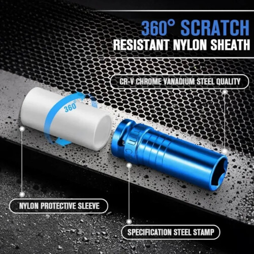 15/17/19/21/22mm Hex Sockets Pneumatic Wrench Tire 2