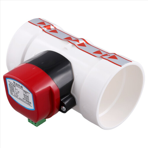Plastic Motorized Damper PVC Check Valve Air Duct 2