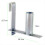 Unrolling Aid for PVC Privacy Strips on Single Rod 3