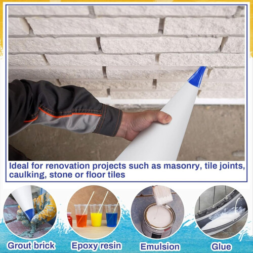 6pcs Mortar Bags with Molded Tear ResistantPunctur 1