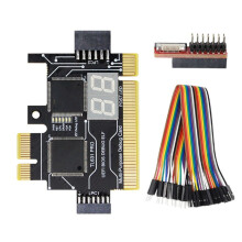 Analizador LPC Tarjeta de DepuracióN PCI PCI-E Kit de Prueba Posterior Placa Base Tarjeta de DiagnóStico J04