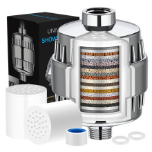 15 Stage Shower Filter, Hard Water Filter, Remove Chlorine Heavy Metals, Vitamin C Water Softener