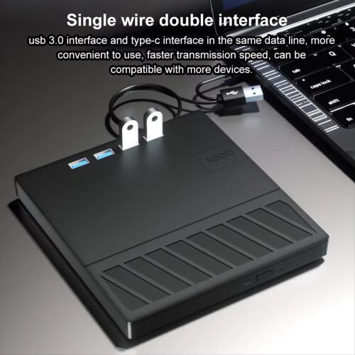 USB 3.0 Type C External CD DVD RW Optical Drive P 2