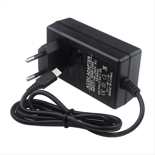 Power Adapter 5V 5A Charger, Type C Supply Cord fo