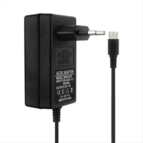 Power Adapter 5V 5A Charger, Type C Supply Cord fo 1