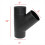 4 Inch Y Fitting for 4In Dust Collection Hose, Hos 6