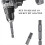 8 Pieces 1/4 Hex to Square Socket Adapter, Drill A 4