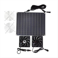 15W 12V Solar Exhaust Fan Ventilator Panel Powered