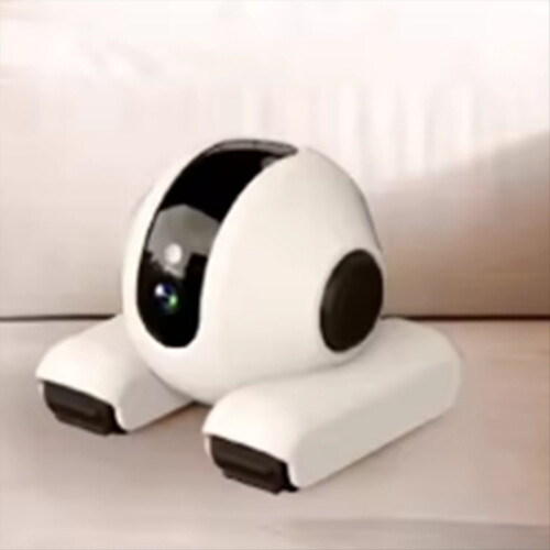 Pet Robot Camera with 2K HD Video,Motion Detection 2