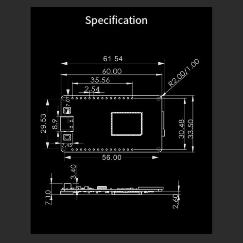 Meshtastic ESP32-S3 Wi-Fi HaLow Module Development 1