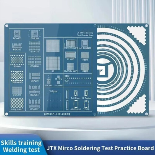 JT-6 SMD/SMT BGA Components Soldering Test Practic 1