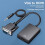 compatible Adapter Converter with Audio and Power 5
