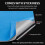 GPU CPU Conductive Silicone Pad 100x100mm 2.0mm Th 4