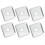 6pcs X-Blade Dual Mulching Blade Adapters Compatib 2