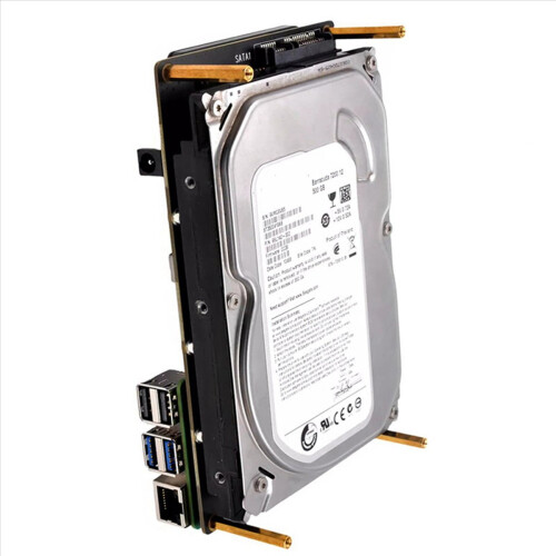 X1008 PCIe to 2.5 Inch HDD / SSD + 3.5 Shield for 1